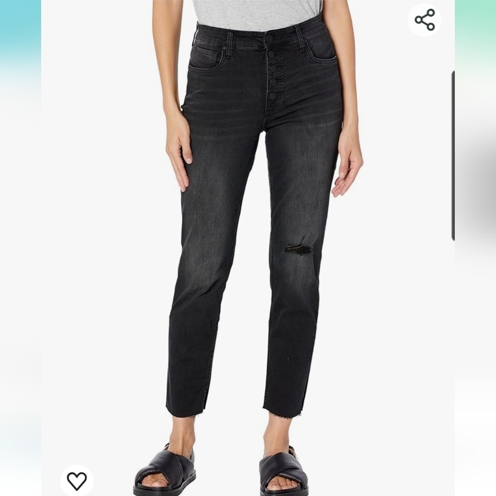 Kut From The Cloth Rachel Fab Ab Mom Jean Size 0